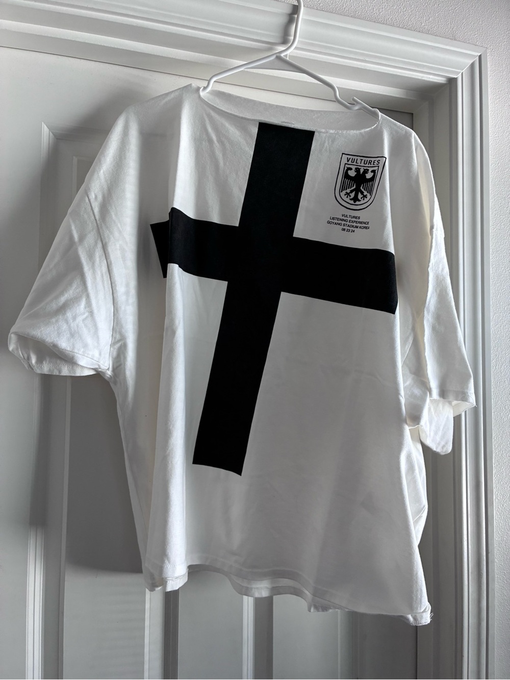 Kanye West YZY Vultures T-Shirt White Size 3